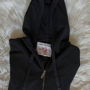 True Religion Zip Up Hoodie